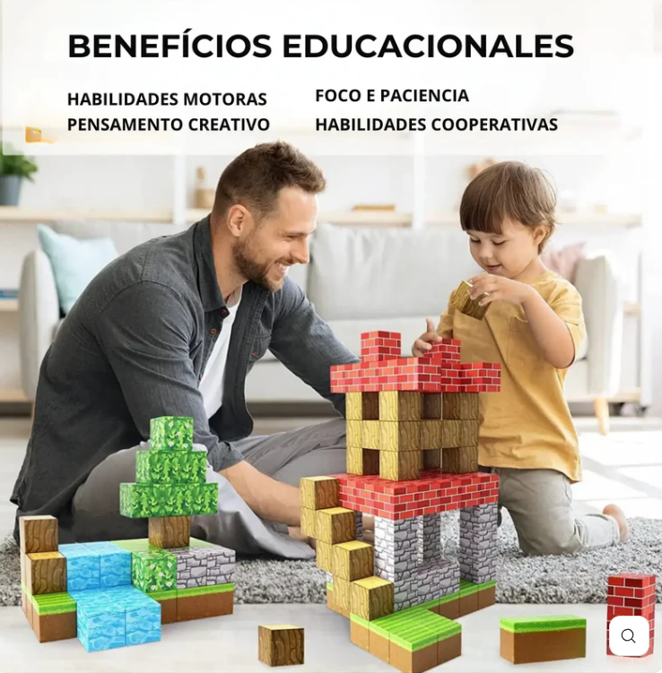 ENVIO GRATIS!🚚 BLOQUES MAGNETICOS PARA NIÑOS (75), (150) y (225) Piezas/ Dtco🔥Solo por Hoy