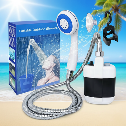 Ducha PORTATIL: Máxima Potencia para Camping, Hogar y Mascotas ¡OFERTA DE VERANO! 50% DE DSCTO
