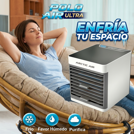 ❄️ POLO AIR ULTRA Consume lo mismo que un cargador de celular $24.900🥵OFERTA