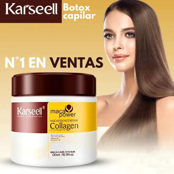 ¡50% DCTO. HOY! KARSEELL BOTOX® RESCATE CAPILAR Y BRILLO INSTANTÁNEO POR SOLO $26.990 🔥