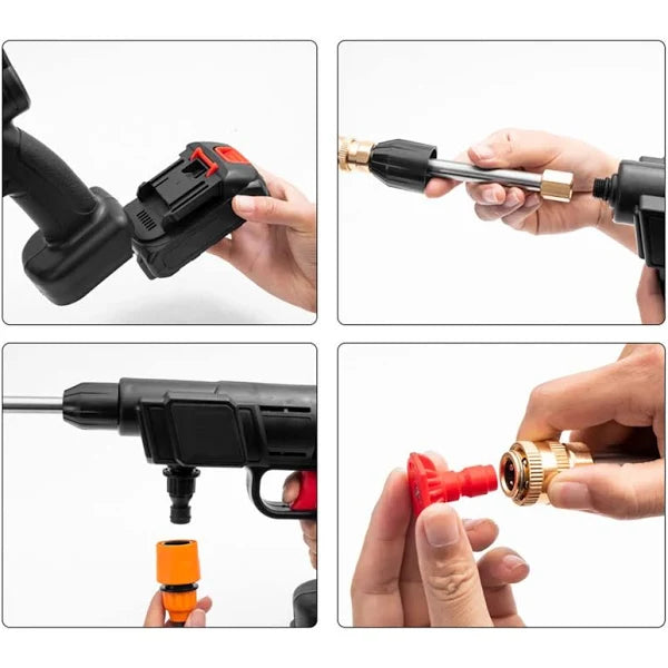 Hidrolavadora  Multifuncional Jet Max™️- Portátil y recargable