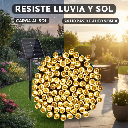 ILUMINA SIN LÍMITES:💡LED ULTRA-BRILLANTES / 50 MTS DE BRILLO CONTINUO OFERTA EXCLUSIVA
