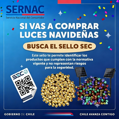 ILUMINA SIN LÍMITES:💡LED ULTRA-BRILLANTES / 50 MTS DE BRILLO CONTINUO OFERTA EXCLUSIVA