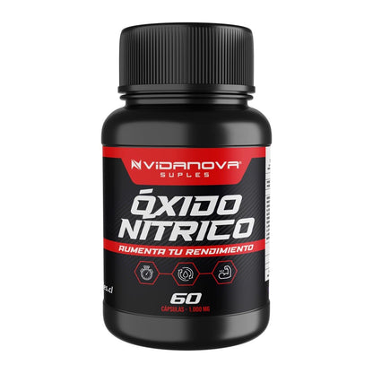 OXIDO NITRICO X DURO® 60 CAPSULAS 💪 Rendimiento y Vascularización al Máximo